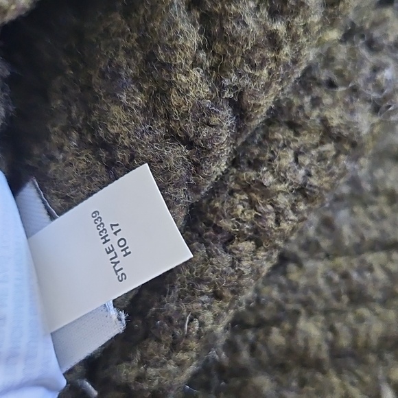 Madewell Northfield Mockneck Pullover Sweater in Green H3339 Women's Size LARGE - Picture 7 of 7